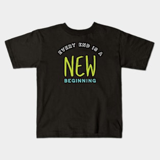 Graduation Every End is New Beginning Kids T-Shirt